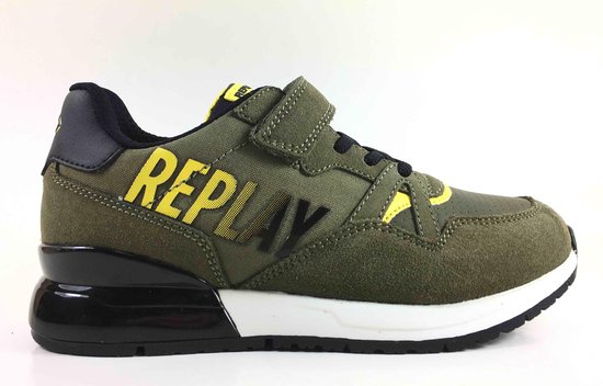 Witte REPLAY Hoge sneaker WALL | Omoda