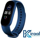 Kiraal Ultra - Stappenteller - Activity Tracker - Temperatuurmeter - Bloeddrukmeter - Hartslagmeter - Smartwatch - Horloge - Heren - Dames - Nederlandse Handleiding - Kobalt Blauw