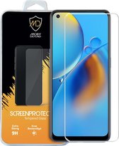 Oppo A74 5G Screenprotector - MobyDefend Case-Friendly Screensaver - Gehard Glas - Glasplaatje Geschikt Voor Oppo A74 5G