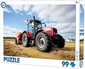 Tractor puzzel - 99 stuks - Trekker puzzle - 33 x 22 cm.