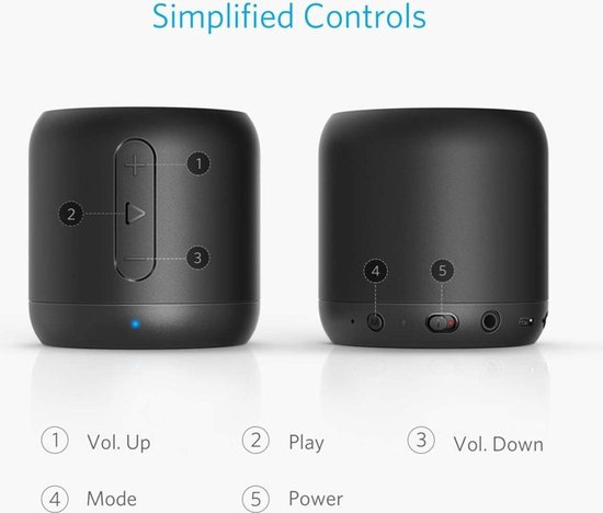 Mini Bluetooth-luidspreker, fantastisch 