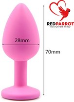 Buttplug siliconen | Buttplug | Anaal plug | SM | BDSM | Luxe uitvoering | Seks plug