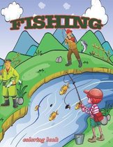 fishing coloring book