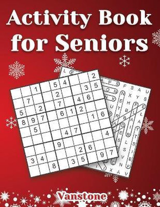 Activity Book for Seniors - cover