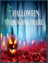 Halloween coloring Book For Adult