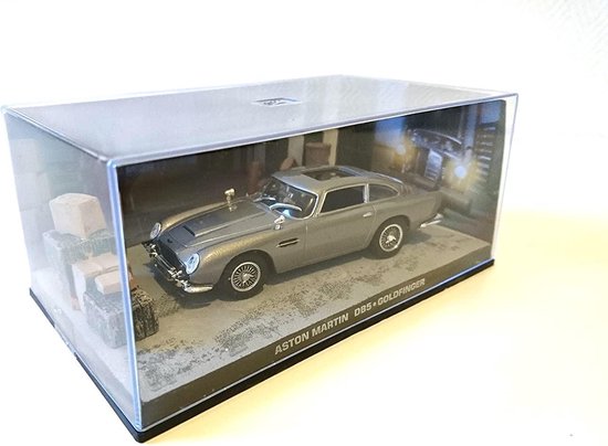 Aston Martin DBS – James Bond 007 Goldfinger 1/43 Atlas - Modelauto - Schaalmodel - Model auto - Miniatuurautos - Miniatuur auto