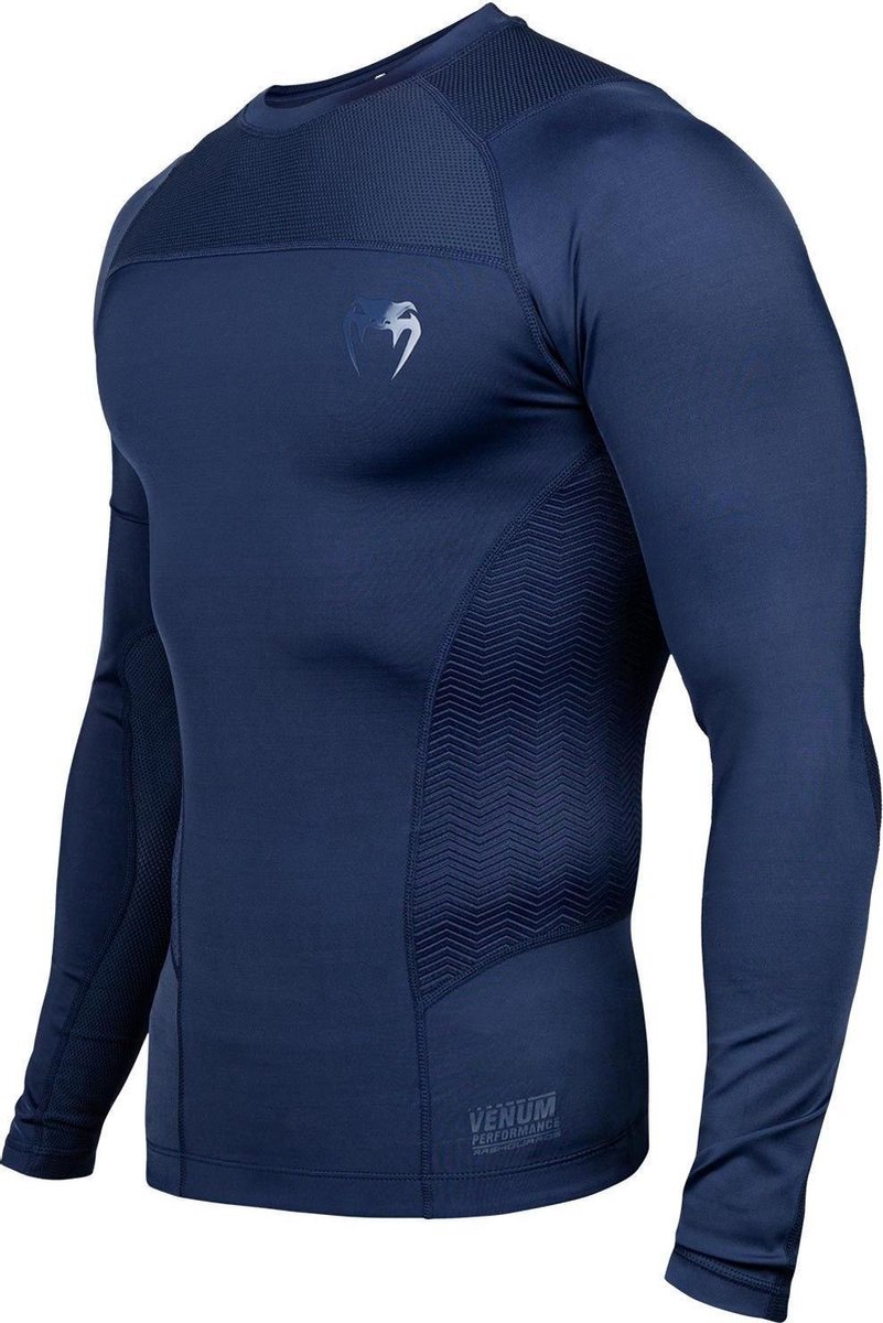 Venum Rashguard G - Fit Compression Shirt L/S Blauw — afbeelding 2