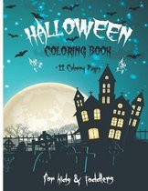 Halloween Coloring Book For Kids & Toddlers