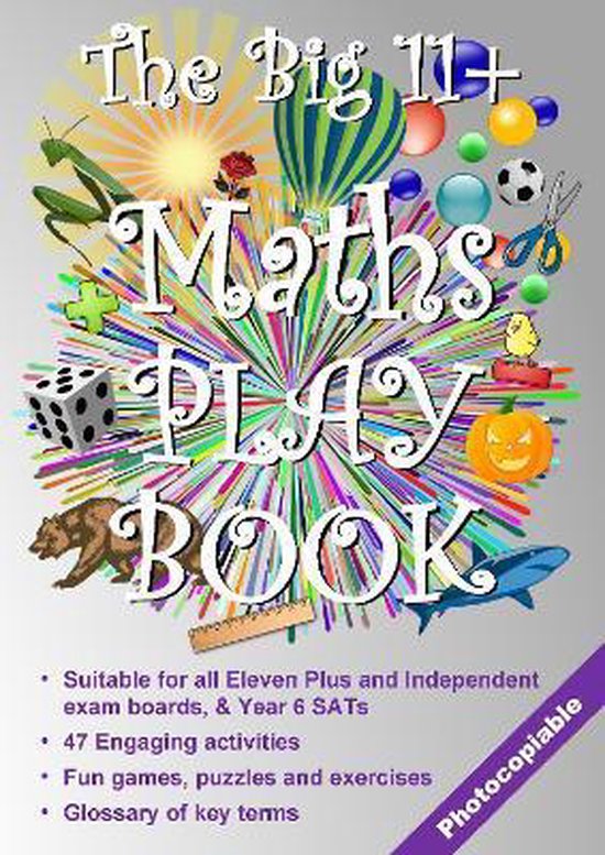 The Big 11+ Maths Play Book - cover