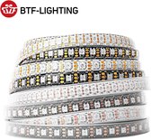 BTF-LIGHTING® - Individueel Adresseerbare LED Strip - WS2812B LED Strip - 1 meter - DC5V - IP30 Non-waterproof - 30 LED per Meter