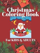 Christmas Coloring Book For Kids And Adults