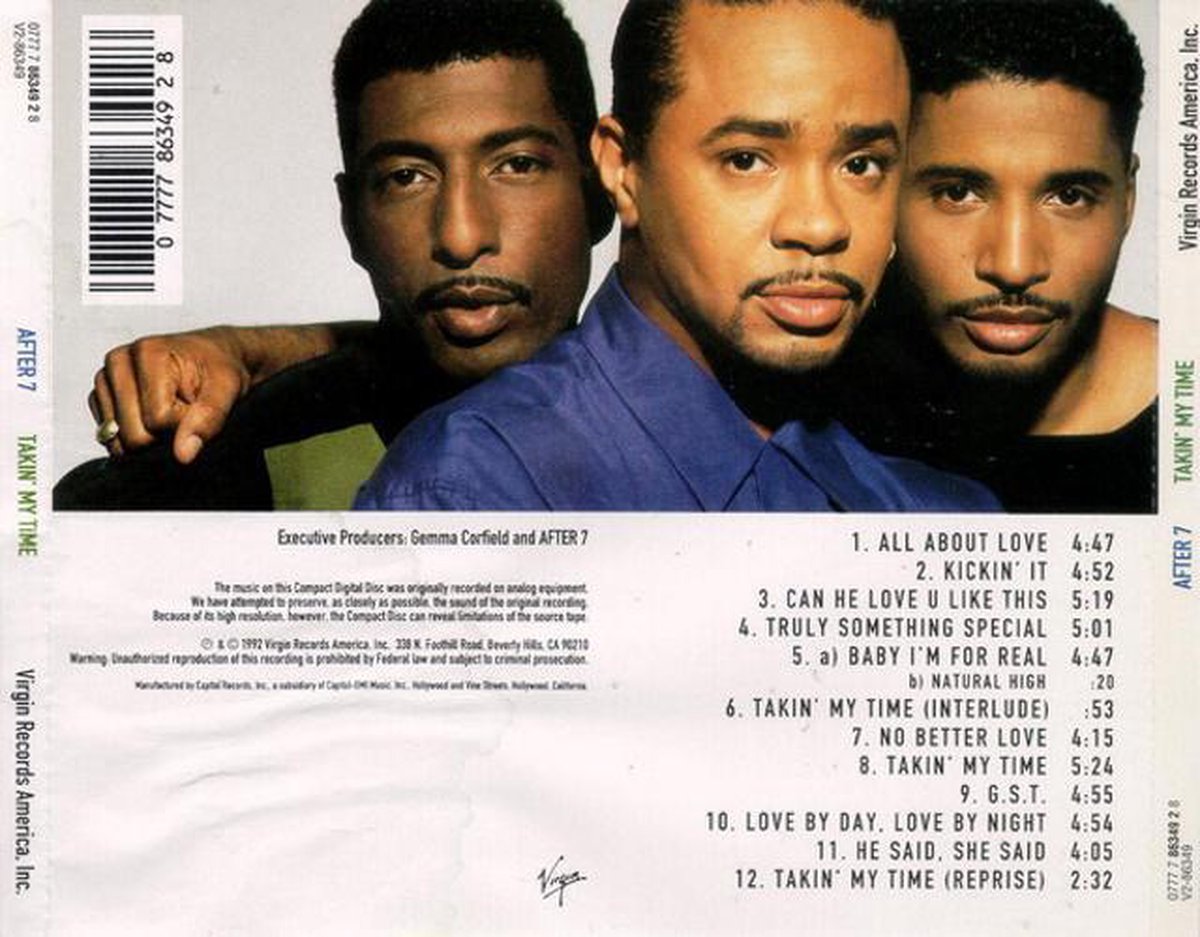 bol.com | Takin' My Time, After 7 | CD (album) | Muziek