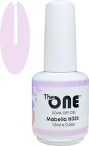 The One Pro - Gellak 15ml - kleur Mabella Paars H026