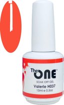 The One Pro - Gellak 15ml - kleur Valerie Oranje H037