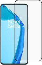 Full-Cover Screen Protector - Tempered Glass - OnePlus 9 Pro - Zwart