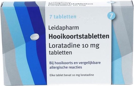 Leidapharm Hooikoortstabletten Loratadine 10 mg - 7 tabletten