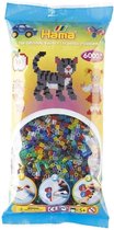 Hama 205-53 Bag 6000 Beads Translucent Mix 53