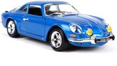 Alpine Renault 1971 (Blauw) (20 cm) 1/24 Bburago - Modelauto - Schaalmodel - Model auto - Miniatuurautos - Miniatuur auto