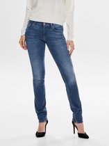 Only onlFEVA REG SLIM JEANS - Med. Blue Denim Blue