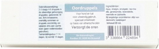 Dierendrogist Oordruppels