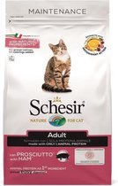 Schesir - Kattenvoer - droogvoer voor katten - ADULT HAM - 1,5kg