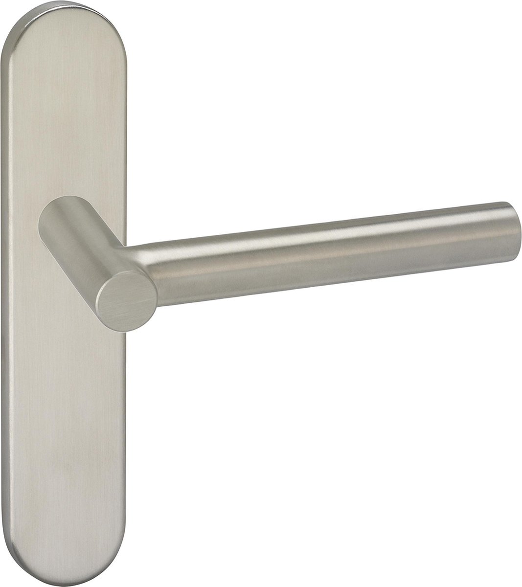 Deurkruk - Impresso Alton - Voor binnen - Ovaal - deurschild - RVS - 2 stuks