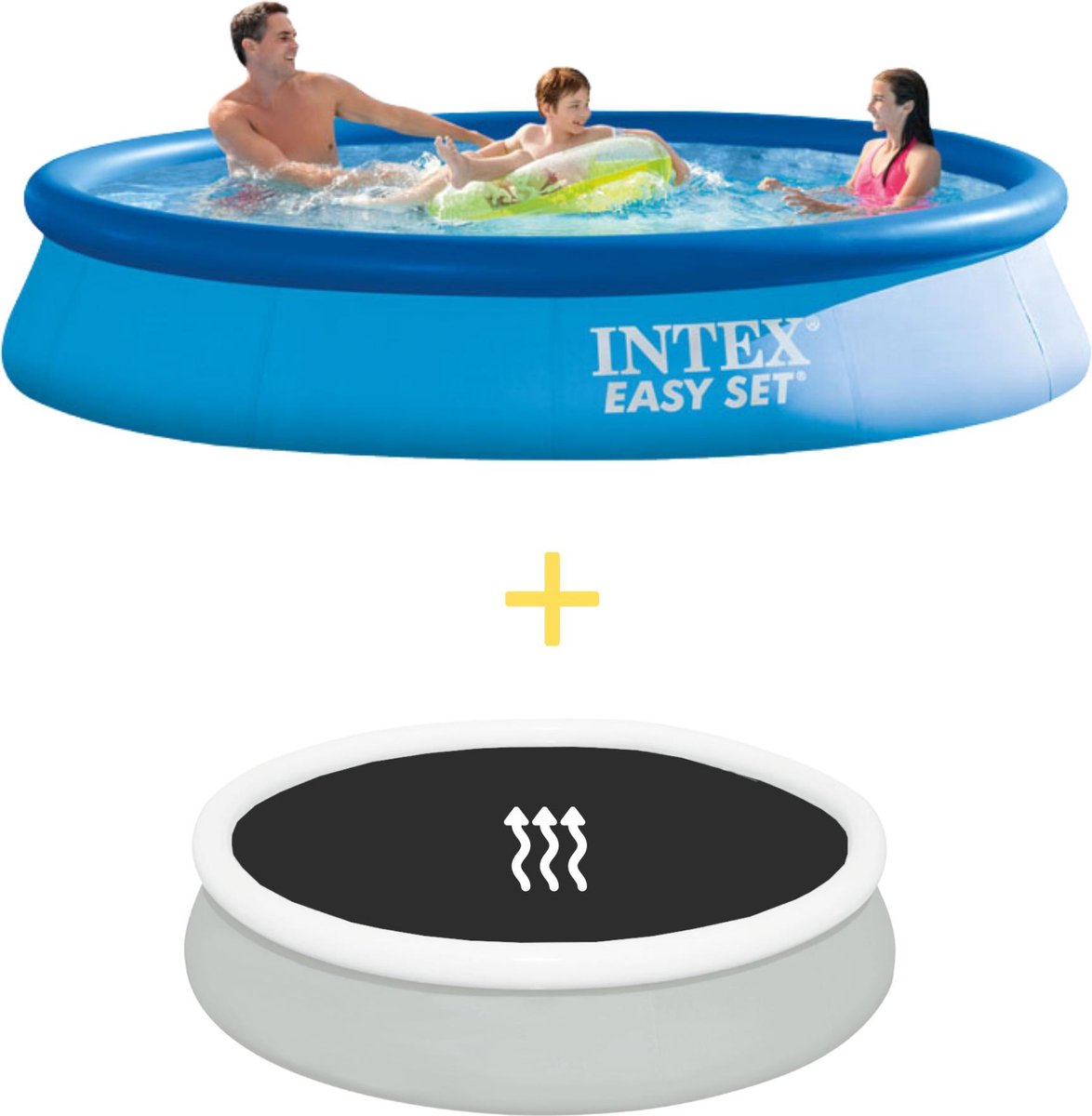Intex Zwembad Easy Set 366 X 76 Cm Inclusief Solarzeil Zwembad intex-zwembad-easy-set-366-x-76-cm-inclusief-solarzeil-zwembad