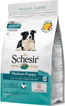 Schesir - Hondenvoer - droogvoer voor honden - MEDIUM PUPPY - kip - 12kg