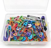 Veiligheidsspelden | Veiligheids spelden | 28 mm | Set van 100 stuks | Multicolor | Able & Borret