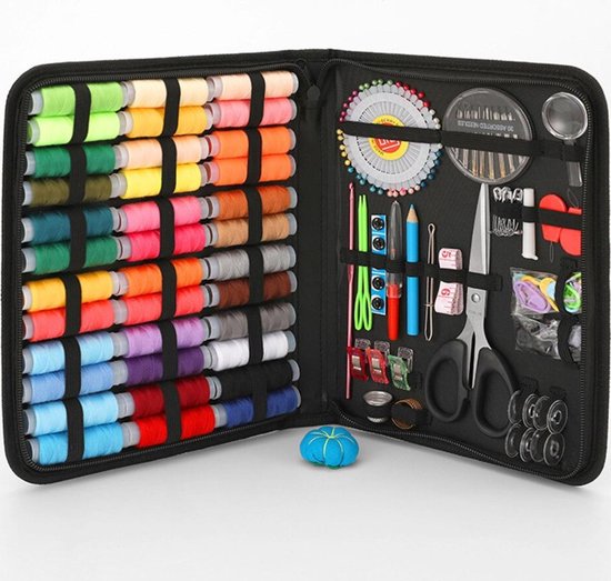 Naaigaren Set - 64 Spoelen Met Naaimachine Gereedschap - Complete Naaiset Voor Beginners En Reisprojecten