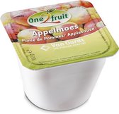 One2Fruit - Appelmoescups - 120 x 100 gram