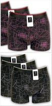 B Brand Boxershorts 6 Pack Maat XL