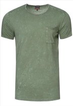 T-shirt - heren - Rusty Neal - Kaki - 15283