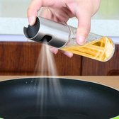 Cuisine acier inoxydable huile d'olive pulvérisateur bouteille pompe pot d'huile anti-fuite gril barbecue pulvérisateur distributeur d'huile barbecue Batterie de cuisine