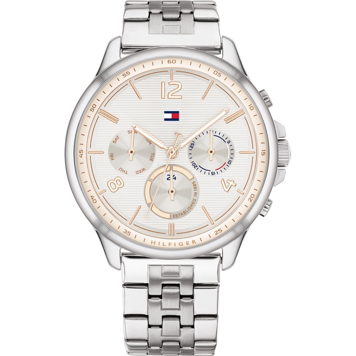 Tommy Hilfiger TH1782222 Horloge - Staal - Zilverkleurig - Ø 38 mm