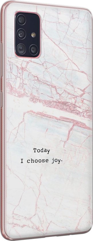 Coque Samsung A71 - Abstrait Goud | Samsung Galaxy A71 | Étui en Siliconen TPU | Couverture arrière transparente