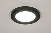 Lumidora Plafondlamp 73932 - Ingebouwd LED - 12.0 Watt - 900 Lumen - 2700 Kelvin - Zwart - Wit - Kunststof - Badkamerlamp - ⌀ 16 cm