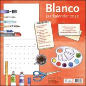 Blanco maandkalender 2022 - Doe-Het-Zelf Kalender - 16 maanden - 12 eigen afbeeldingen, tekeningen of foto's te plaatsen