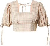 Fashion Union blouse lesina Donkergrijs-10 (M)