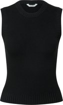 Mbym gebreide bodywarmer jemima Zwart-M (L)