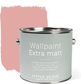 Little Dutch Muurverf Mat  - Vintage Pink - Roze - Blik 2,5 liter
