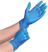 Handschoen vinyl - glove vinyl - eenmalige handschoen - wegwerphandschoen - sushihandschoen - plastic handschoen
