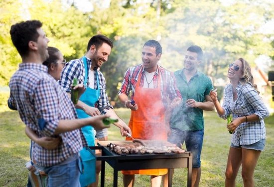 BBQ-gereedschap Opbergtas – Zwarte Oxford Tas Voor Grillspullen, Visgerei En Kampeeruitrusting. Slim Georganiseerd, Makkelijk Meenemen Naar Tuin, Terras Of Camping