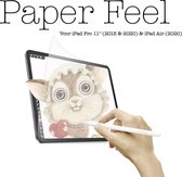 VoordeelShop Paper Feel Ipad Screen Protector voor iPad Pro 11'' (2018 & 2020) & iPad Air (2020) - Tekenen op Ipad - Tablet tekenen - Paperfeel