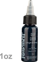 Radiant Colors - tattoo inkt - Deep Green - 30ml