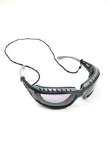 Bollé Tracker veiligheidsbril met smoke lens | Brilkoord - hoofdband en opbergzakje 4 delig