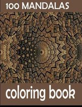 100 mandalas coloring book