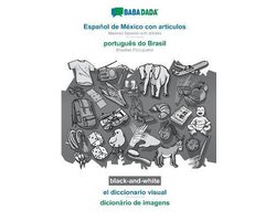 Español de México con articulos - português do Brasil, el diccionario visual, BW