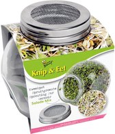 Buzzy® Bio Knip&Eet Spruitgroente Salademix in glazen pot