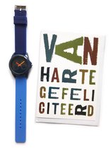 Verjaardag Horloge 65 jaar - THE ORIGINAL – Happy Birthday Watch + Wenskaart Van Harte Gefeliciteerd